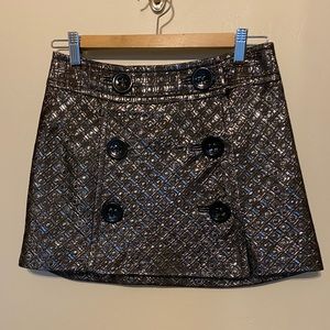 Express - Metallic mini skirt